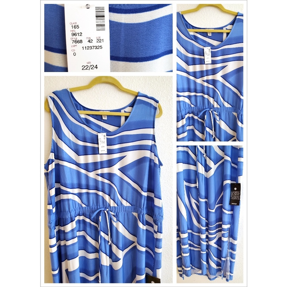 Avenue Sleeveless Maxi Sundress NWT
